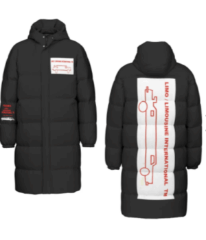 ASSORTED PROMO-LIMO LIMOUSINE INTERNATIONAL TM DOWN COATS