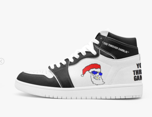 ASSORTED -WHITE WALL TIRES -HI TOP + LOW TOP SNEAKERS