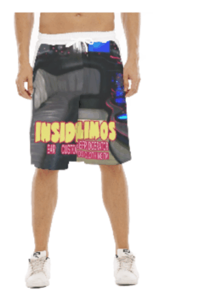 INSIDE LIMOS CLOTHING  TM BEACH SHORTS -ILC # 502