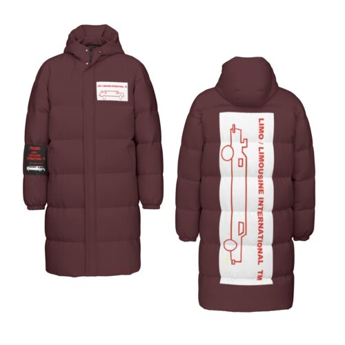 BURGUNDY /RED LIMO L #611