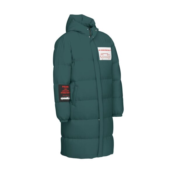 DARK TEAL GREEN / RED  LIMO L #610