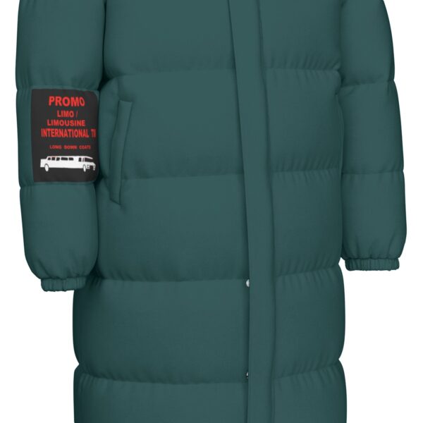 DARK TEAL GREEN / RED  LIMO L #610