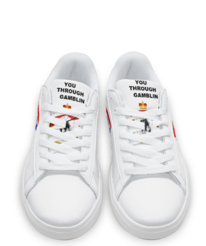 YOU THROUH GAMBLIN  LOW TOPS -SERIES A  #01