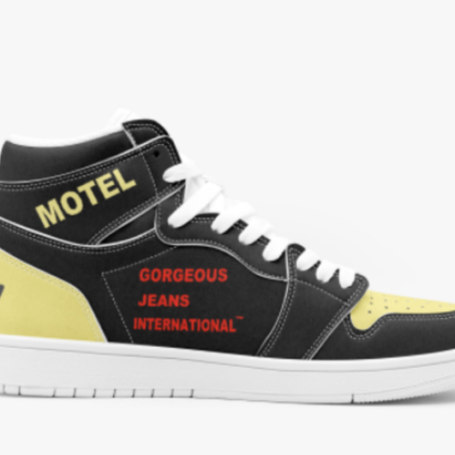 GORGEOUS JEANS INTERNATIONAL TM-HI TOP-247- SNEAKERS-904-E