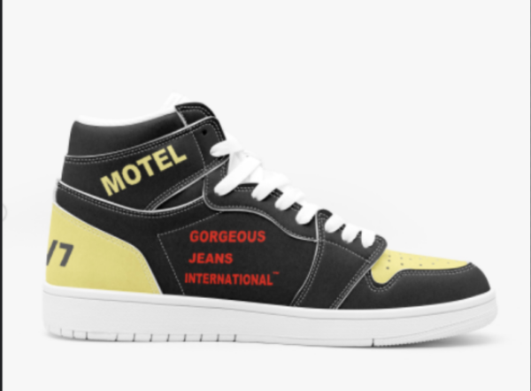 GORGEOUS JEANS INTERNATIONAL TM-HI TOP-247- SNEAKERS-904-E