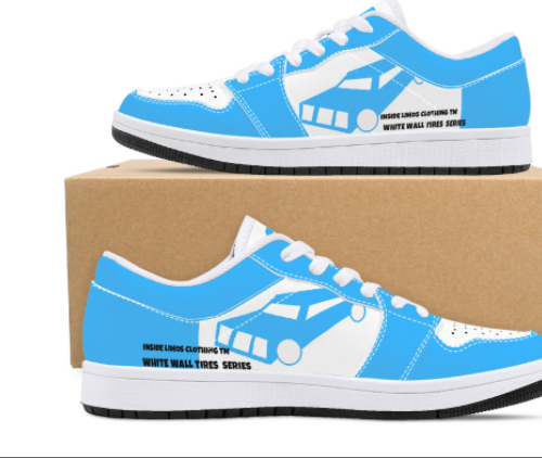 INSIDE LIMOS CLOTHING TM-ASSORTED HI TOP   + LOW TOP ASSORTED WHITE WALL TIRES-SNEAKERS