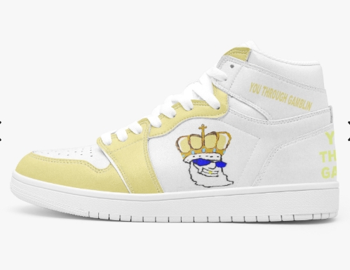 YOU THROUGH GAMBLIN- HI TOP SNEAKERS-40 -2