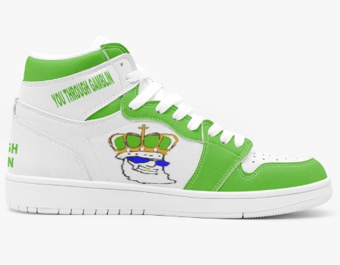 YOU THROUGH GAMBLIN- HI TOP SNEAKERS-40A