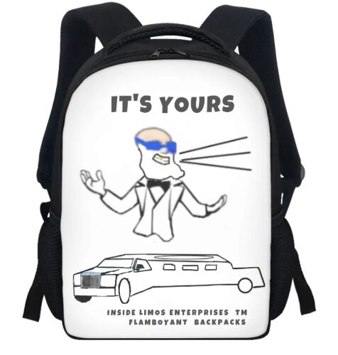 INSIDE LIMOS ENTERPRISES TM BACKPAC6K- IT-2026-LARGE SIZE-5A