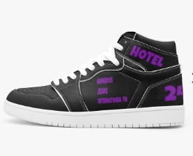 GORGEOUS JEANS INTERNATIONAL TM-24/7-HI-TOP SNEAKERS #460