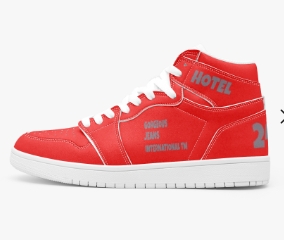 GORGEOUS JEANS INTERNATIONAL TM- 24/7 -HI-TOP SNEAKERS- #525
