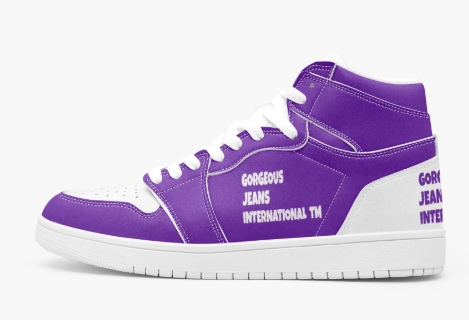 GORGEOUS JEANS INTERNATIONAL TM- HI TOP SNEAKERS -# 153