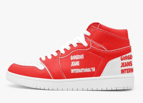 GORGEOUS JEANS INTERNATIONAL TM - HI TOP SNEAKERS - #102